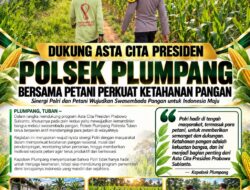 Polsek Plumpang Polresta Tuban Turun Langsung Cek Tanaman Jagung Warga