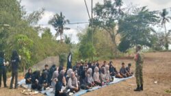 Perkuat Nasionalisme, Babinsa Langko Bekali Mahasiswa Unram Wawasan Kebangsaan