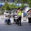 Cegah Kemacetan Pagi, Wakapolda NTB Hadir di Simpang BI Mataram