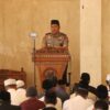 Gelar Jumling di Masjid Al-Mubarok, Polresta Tuban Sosialisasi Keselamatan Lantas dan Layanan 110